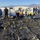 Inspection team at Lake Indigo Walmart fire site